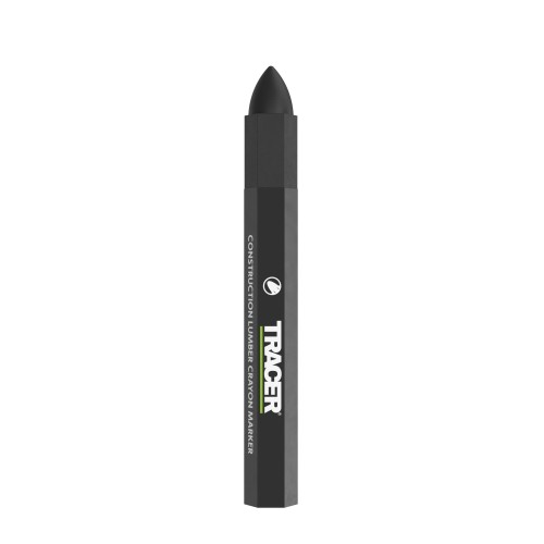 Marcador de construcción de cera TRACER Negro